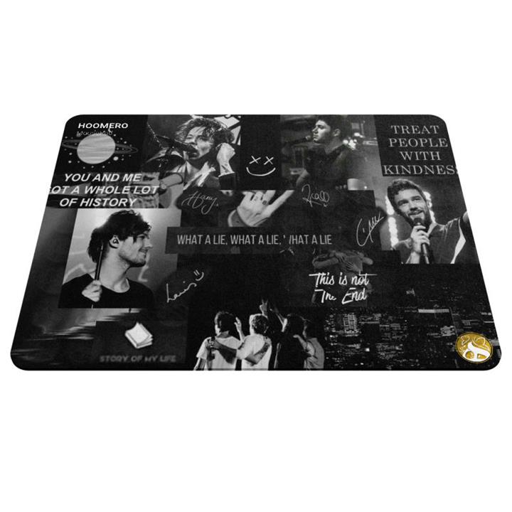 ماوس پد هومرو مدل A6040 طرح گروه راک نیروانا Hoomero Rock band Nirvana A6040 Mousepad